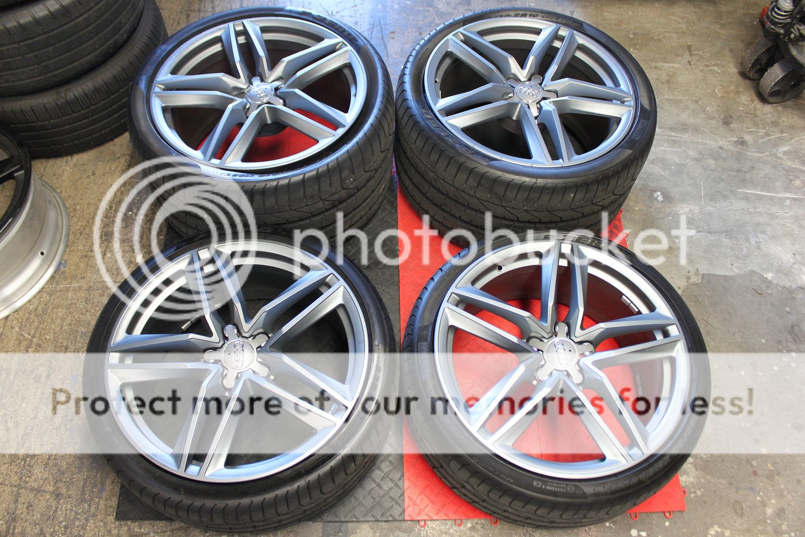 Up for grabs..2014 Audi R8 Factory Wheels